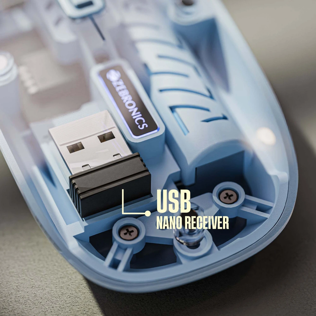 CORDLESS MOUSE -ZEB SHEER 10